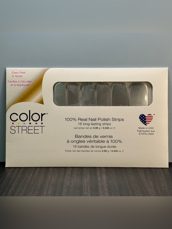 Color Street Other - Color Street 100% Nail Polish Strips (Silver Lust-Retired Set) New/Sealed